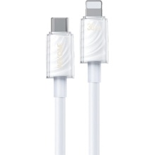 Wekome WDC-73 nabíjací a dátový USB-C na Lightning 1,2m bílý