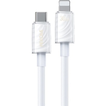 Wekome WDC-73 nabíjací a dátový USB-C na Lightning 1,2m bílý