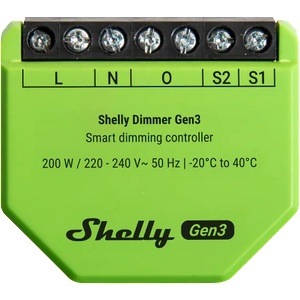 Shelly Смарт димер за осветление Shelly Dimmer Gen3, Wi-Fi (FG3800238070526)