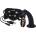 Seven Creations Vibration Dildo Strap-On Remote Control 5" Black