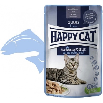 Happy Cates Meat in Sauce Culinary Quellwasser Forelle 85 g