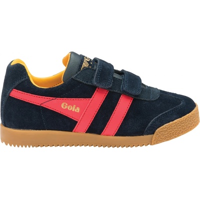 Gola Детски маратонки Gola Kid's Harrier VC Sneakers - Navy / Red / Sun - размер 2, 5 (UK) (702-1732-0123)