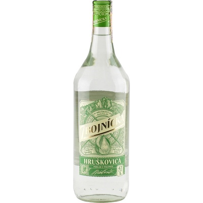 Zbojnícka Hruškovica 42% 1 l (čistá fľaša)