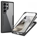 Techsuit Калъф за Samsung Galaxy S25 Ultra - ColorVerse 360 Series + Скрийн протектор - черен