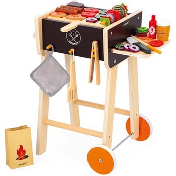 Janod Дървен игрален комплект Janod - Барбекю (J06619)