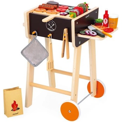 Janod Дървен игрален комплект Janod - Барбекю (J06619)