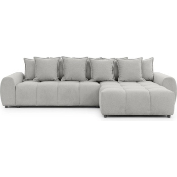 ROPEZ Светлосив ъглов диван (десен ъгъл) Albane - Ropez (Albane Narożnik L - Prawa OT Aragon 80 ( Davis ) Standard)