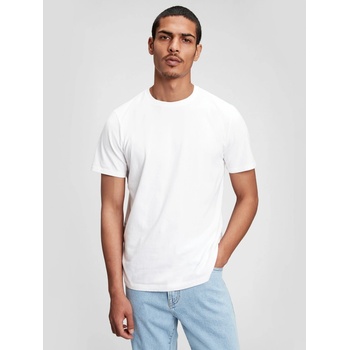 Gap tričko Classic t shirt bílá