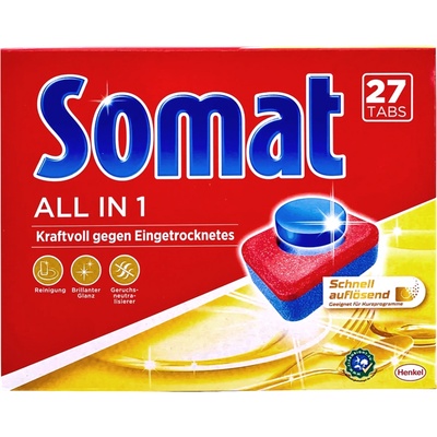 Somat Таблетки за съдомиялна 27бр (3402)