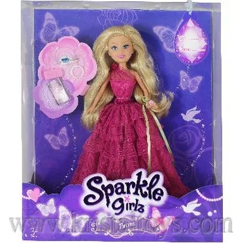 Image 1 of Sparkle Girlz Кукла Лукс с червена рокля