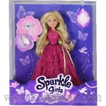 Sparkle Girlz Кукла Лукс с червена рокля