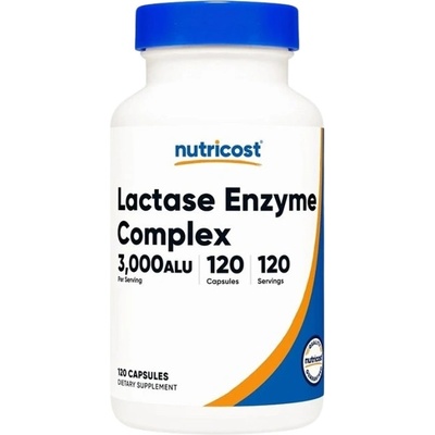 Nutricost Lactase Enzyme Complex 3000 ALU [120 капсули]