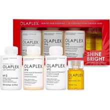 Olaplex Retail holiday šampon No. 4 100 ml + kondicionér No. 5 100 ml + intenzivní kúra No. 3 100 ml + olej No.7 30 ml dárková sada