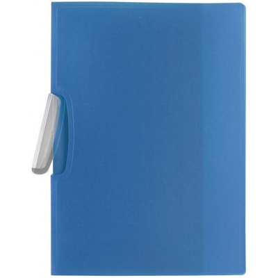 Obal s klipom plastovým Q-CONNECT KF01234 modrý