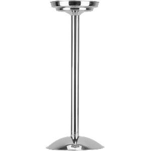 Horecano Иноксова стойка за шампаниера DELUXE 21.5xh60cm (505005) (0171266)