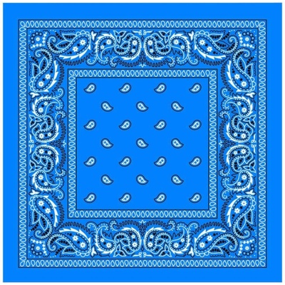 Blingstar bandana šátek Světle modrá B389
