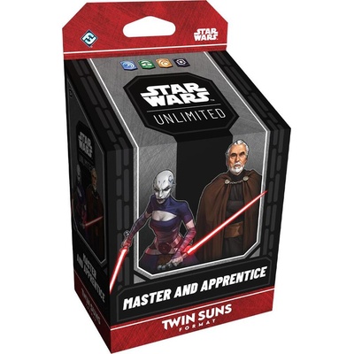 Fantasy Flight Games Star Wars: Unlimited - Twin Suns Deck Master and Apprentice (SWHA004EN)