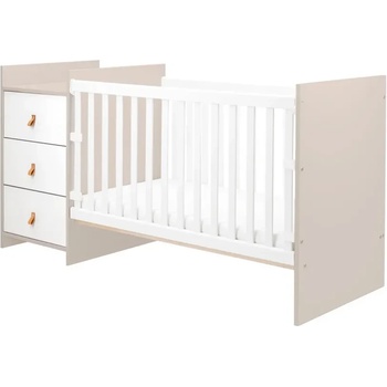 KikkaBoo ПДЧ бебешка кошара със скрин Ilana Beige - KikkaBoo