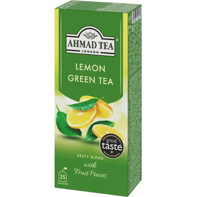 Ahmad tea čaj Lemon Green Tea 25 sáčků