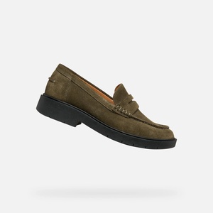 Geox Каки дамски мокасини Geox Spherica EC1 Geox | Zelen | ЖЕНИ | 39