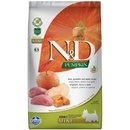 N&D Pumpkin Dog Adult Mini Grain Free Boar & Apple 2 x 7 kg