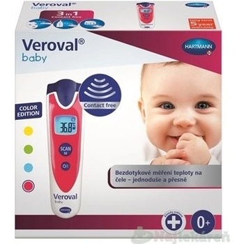 Veroval Baby Bezdotykový infračervený digitálny červený