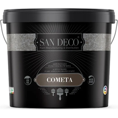 San Deco Декоративна мазилка " Комета + нишки&quot