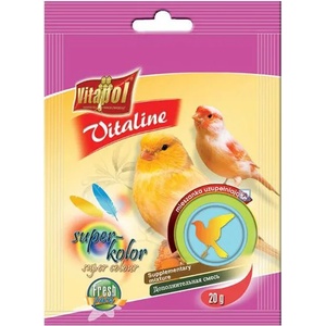 VITAPOL - смес Vitaline Super kolor за птици, 20 г