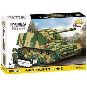 COBI 2663 Втората световна война Panzerhaubitze HUMMEL, 1: 28, 1118 k, 2 f (COBI-2663)
