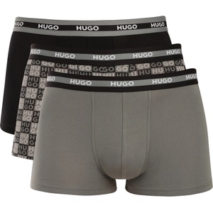 HUGO Комплект три - мъжки боксерки HUGO многоцветни HUGO | Cheren Siv Mnogotsveten | МЪЖЕ | XXL - zoot - 108,72 лв