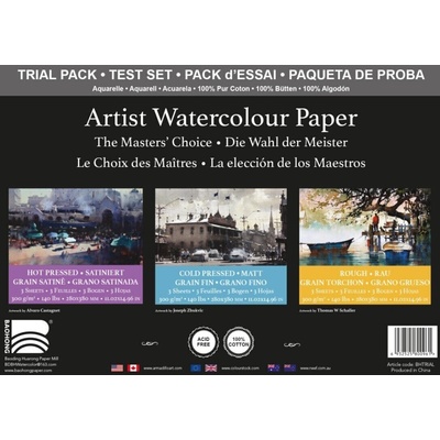 Baohong The Masters' Choice Trial Pack Скицник 9 28 x 38 cm 300g/m2 (13.8100)