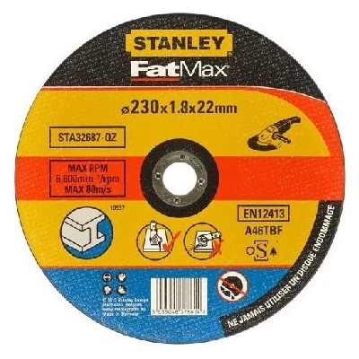 Stanley Řezný kotouč 230 x 22,2 x 1,8 mm STA32687