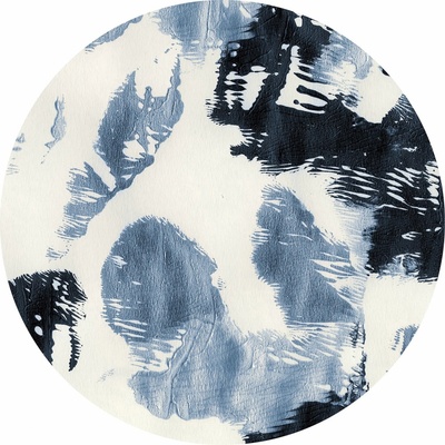 Komar Samolepicí vliesová fototapeta Dot Arty Blue pr. 125 cm