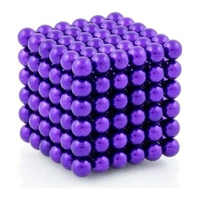NeoCube fialové magnetická stavebnice 216 kuliček