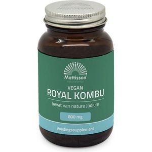 Mattisson Healthstyle Щитовидна жлеза - Роял Комбу (Кафяви водорасли Ламинария), 60 капсули Mattisson Healthstyle (MT1442)