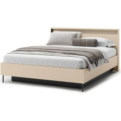 Sconto Trend s roštom piesková/čierna