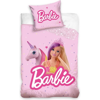 Greno povlečení Barbie Princezna a Jednorožec 140x200 70x90