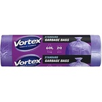 Vortex Стандарт Лилави 60 л, торби за отпадъци, 20бр (4823071662559)