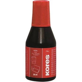 KORES Мастило за печати, 28 ml, KORES, червено 71328 (71328)