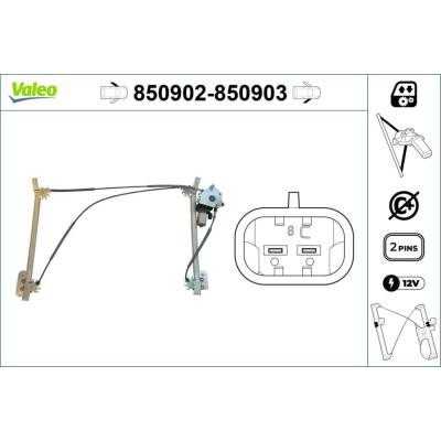 Zvedací zařízení oken VALEO 850902