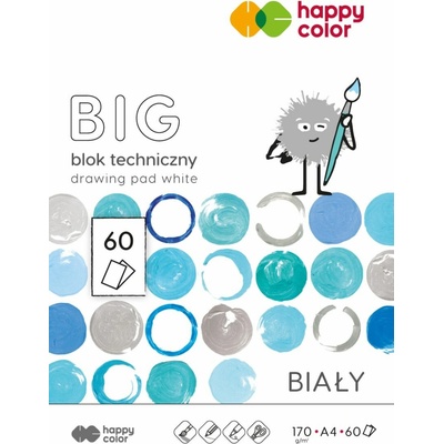 Happy Color skicár A4 170g/m2 60listov