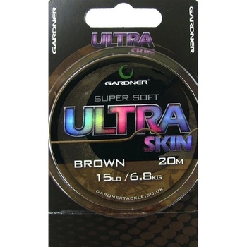 Gardner Šnúra Ultra Skin Brown 20m 15lb