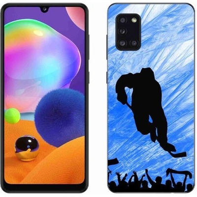 Pouzdro mmCase Gelové Samsung Galaxy A31 - hokejový hráč