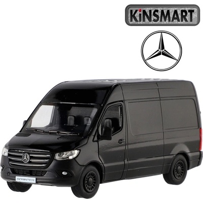 Kinsmart Mercedes-Benz Sprinter černý 1:48