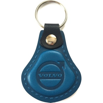 Prívesok na kľúče Auto Two M Kožená Volvo modrá