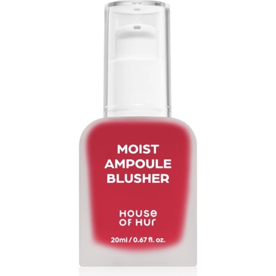 House of Hur Moist Ampoule Blusher течен руж цвят 09 Ruby Red 20ml
