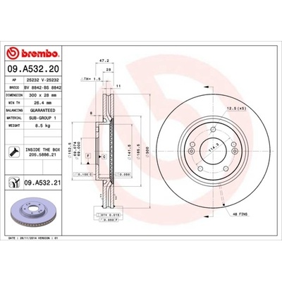 BREMBO 09.A532.21
