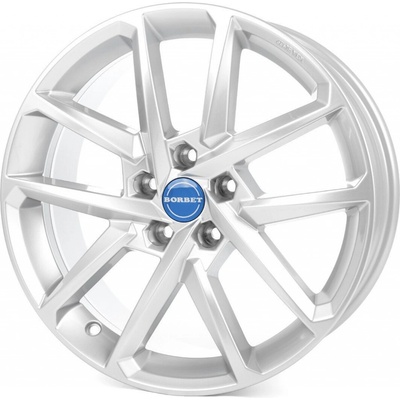 Borbet N 8x19 5x112 ET45 crystal silver