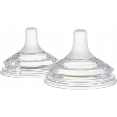 Canpol Антиколик двузонов биберон Canpol - Natural Shape, 12 м+, 2 броя (21/753)