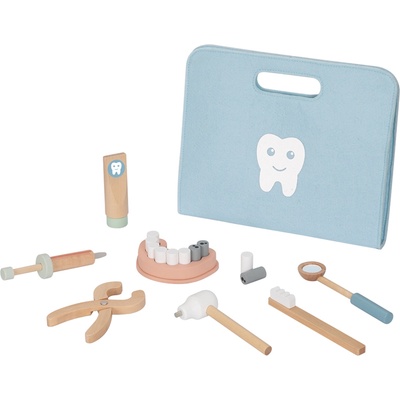 Tooky Toy Игрален комплект в куфар Tooky Toy - Зъболекарски инструменти (TH164N)